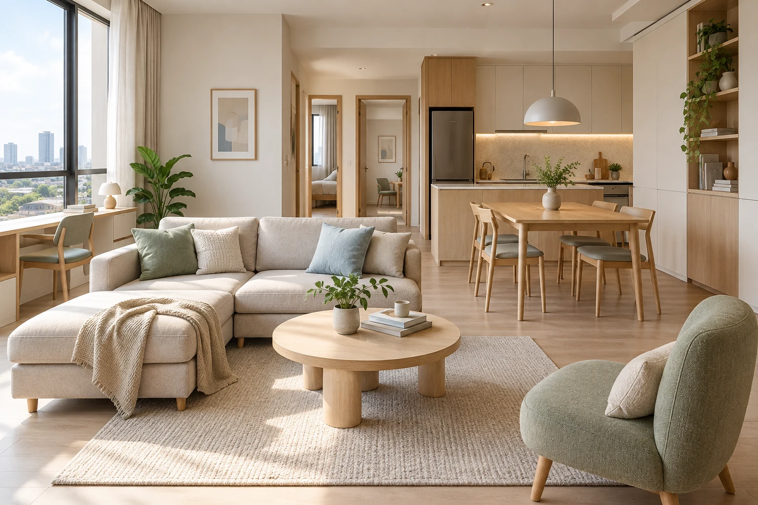 Phối cảnh AI concept Nordic Light